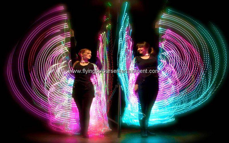 Glow LED Light Stilt Walkers